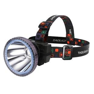 新款感应头灯强光超亮户外巡逻探洞超轻便携大功率远射夜钓赶海灯