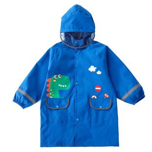 儿童雨披小学生上学专用男女孩幼儿园带书包位斗篷大帽檐儿童雨衣