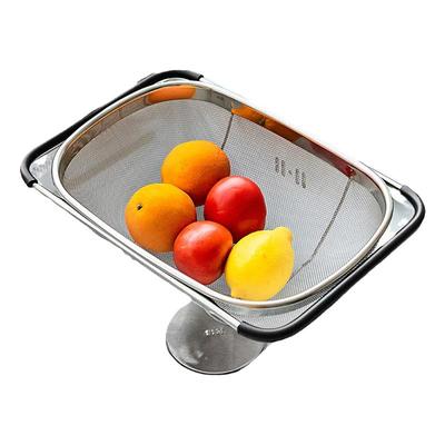 可伸缩果蔬洗菜篮洗菜盆水槽