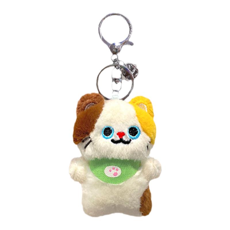 mini小猫咪毛绒钥匙扣书包包挂件