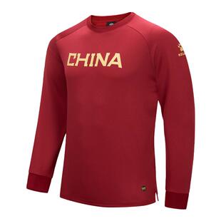 KELME卡尔美亚洲杯助威长袖T恤男女款春秋季出征系列圆领运动卫衣