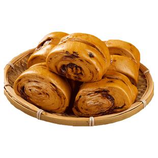 山东纯手工红糖开花大馒头半成品速冻早餐包点即食手撕红糖馒头