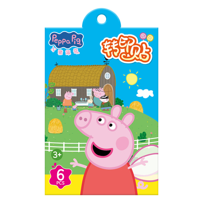 【6张】小猪佩奇转印贴