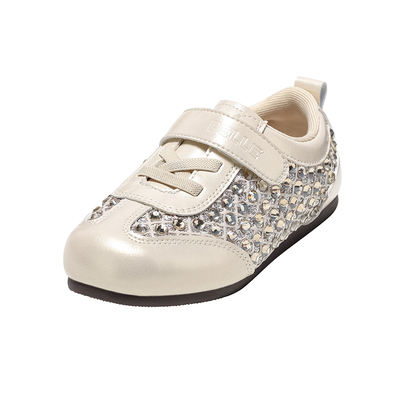 百丽童鞋女童水晶休闲鞋