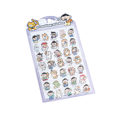 Nekoni站立贴纸立体贴画