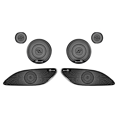 E轿跑COUPE柏林喇叭装饰贴