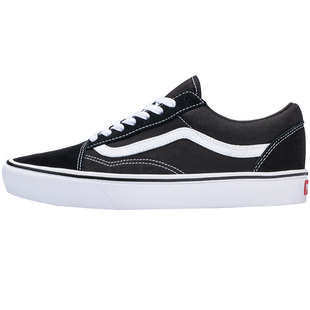 VANS范斯男女同款新超轻量ComfyCush黑白经典款板鞋VN0A3WMAVNE