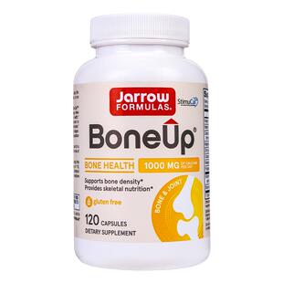 JarrowBoneup钙片成人青少年钙锌镁老年人补钙美国维生素d3K2胶囊