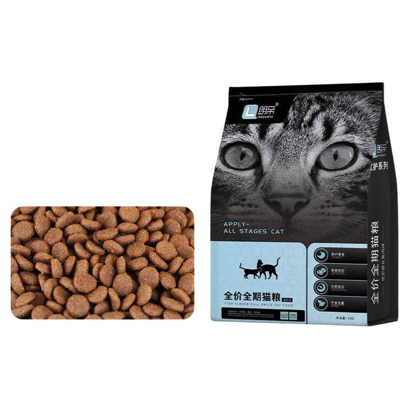 朗亲全阶段通用天然猫粮试吃