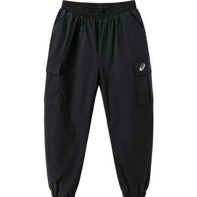 Asics/亚瑟士童装舒适年冬季羽绒裤防风防水特氟龙三防滑雪外裤新