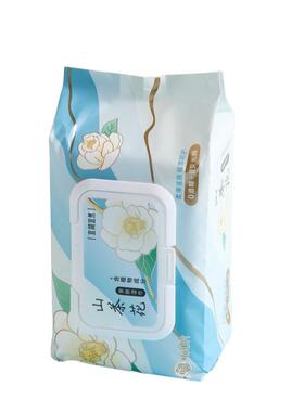 宜简宜然山茶花湿巾60片 499079
