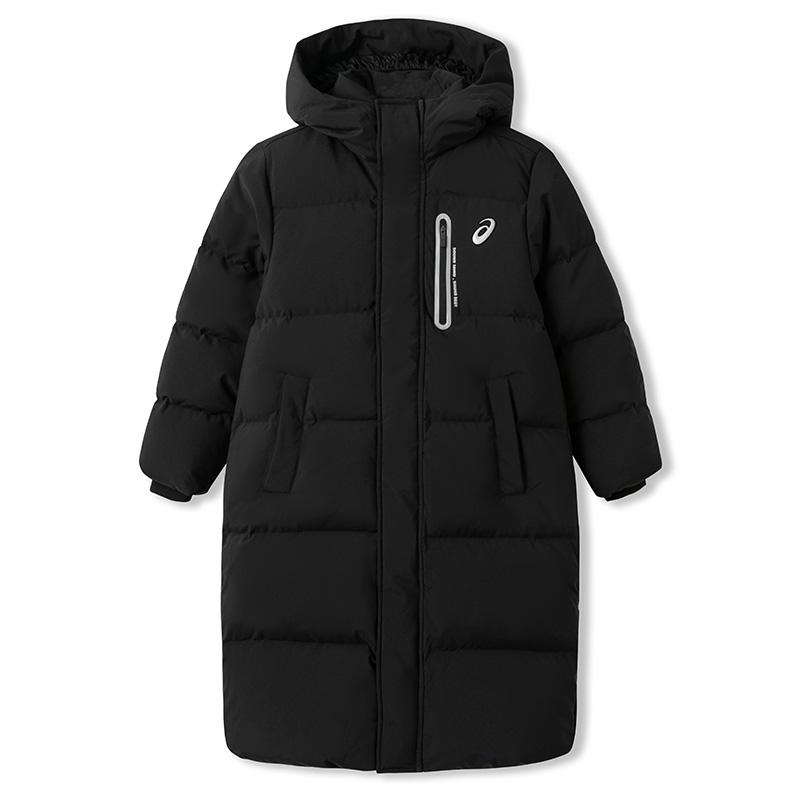 亚瑟士儿童羽绒服童装2025冬季新款男女童长款外套三防加厚面包服