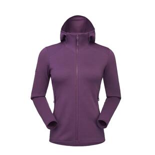 KAILAS凯乐石冷杉连帽抓绒衣外套POLARTEC保暖弹力户外登山徒步女