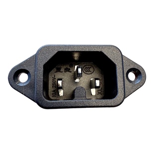 电热锅插口座带线12.5厘米电炒锅三孔插头品字型电源插座ccc认证