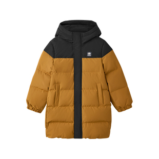 Skechers斯凯奇小暖宝3.0儿童冬季童装户外中长款三防保暖羽绒服