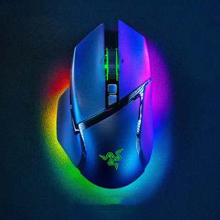 Basilisk PRO巴塞利斯蛇V3pro无线游戏鼠标幻彩RGB无线鼠标白