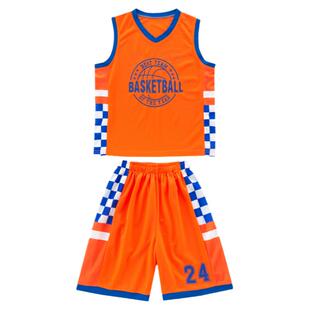 男童篮球服套装夏季女童球衣速干训练比赛服儿童小学生幼儿园班服