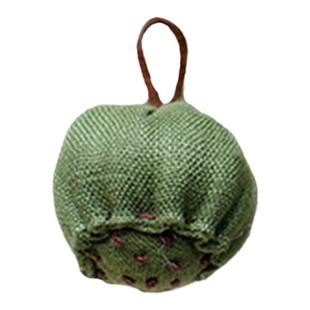 刺绣柿子莲蓬手工香包DIY材料包香囊随身车载挂件送礼艾绒家居