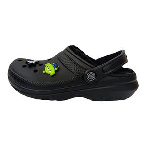 oroccs洞洞鞋沙滩鞋工厂店oroccs毛绒保暖洞洞粤欲沙滩明星毛绒冬款暖棉男女同款家居鞋2585