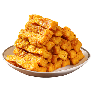 盐焗豆干广东梅州客家特产香辣虎皮豆干即食卤味豆皮熟食解馋零食