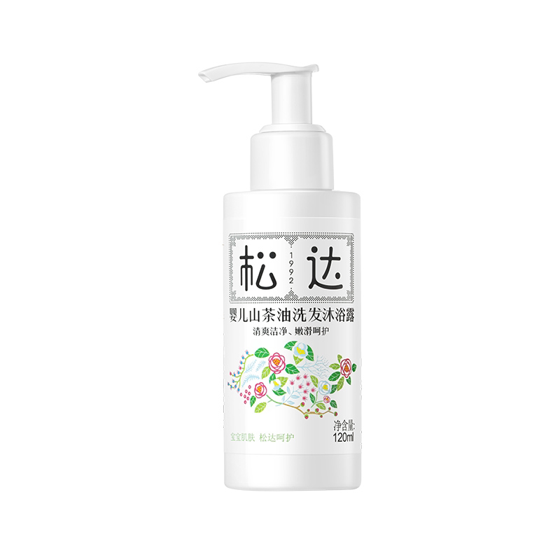 松达洗发二合一120ml洁净养肤