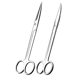 医用不锈钢剪刀直尖直弯头剪刀加厚手术剪眼科组织剪外科拆线剪刀