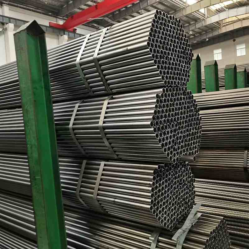 现货供应直缝焊管q235b黑管 焊接圆管 焊接钢管 户外健身器材焊管