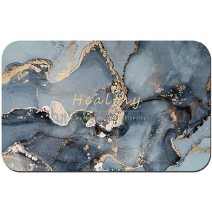 浴室防滑垫硅藻泥吸水垫子门口防滑家用速干门前脚垫卫生间地垫Mx