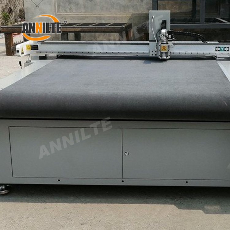 源头厂家毛毡4.0mm振动刀布毛毡透气毛毡垫切割机双面台灰色