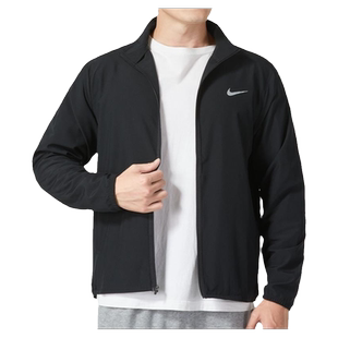 Nike耐克男装2025秋季新款运动休闲舒适跑步梭织立领夹克FB7500