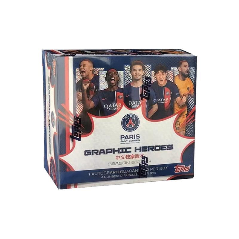 2024 Topps PSGGraphicHeroes 大巴黎漫畫中國版足球收藏卡球星卡