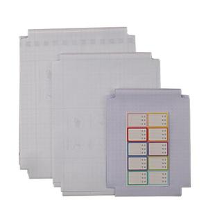 黄冈小状元透明自粘书皮包书膜横款A4磨砂本子皮书皮纸小学一三年级人教版书套A4免裁剪加厚语文基础训练书皮