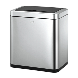 EKO智能感应垃圾桶全自动家用卫生间夹缝卧室客厅轻奢不锈钢带盖