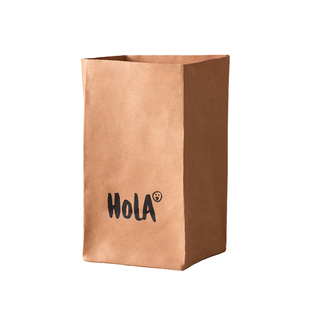 物鸣牛皮纸收纳袋可水洗ins风花盆冰箱厨房水果食品包装环保纸袋