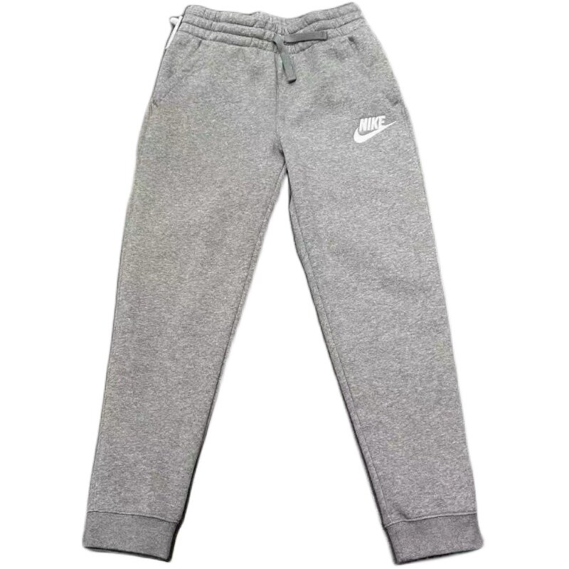 耐克nike正品儿童中大童秋冬季加绒收口运动裤童裤裤子帽衫DX5160