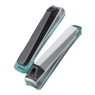 日本kai贝印指甲刀不锈钢单个防飞溅指甲剪指甲钳大小号家庭套装