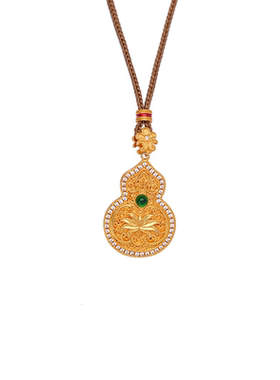 宝翠福葫古法轻奢花丝点钻