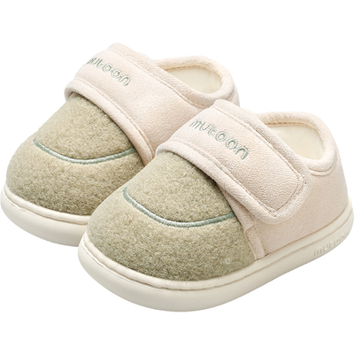牧童儿童宝宝冬季棉拖鞋