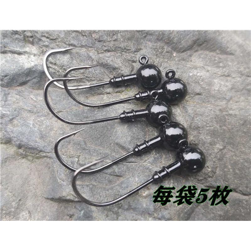 欧娜欧纳OWNER JH-15 血槽铅头钩超精细高强度黑坑软虫路亚软饵钩