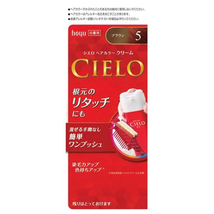 特价少量日本宣若CIELO遮白发产品盖白发膏