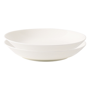 川岛屋白色陶瓷盘子家用菜盘高级感釉下彩骨瓷餐具新款碟子深餐盘