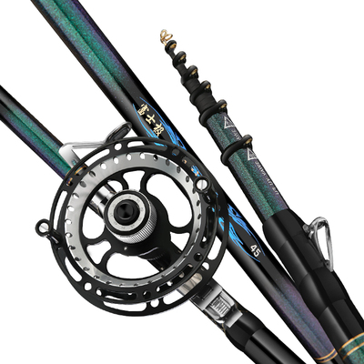 谷麦逗钓前打竿超轻超硬钓鱼竿