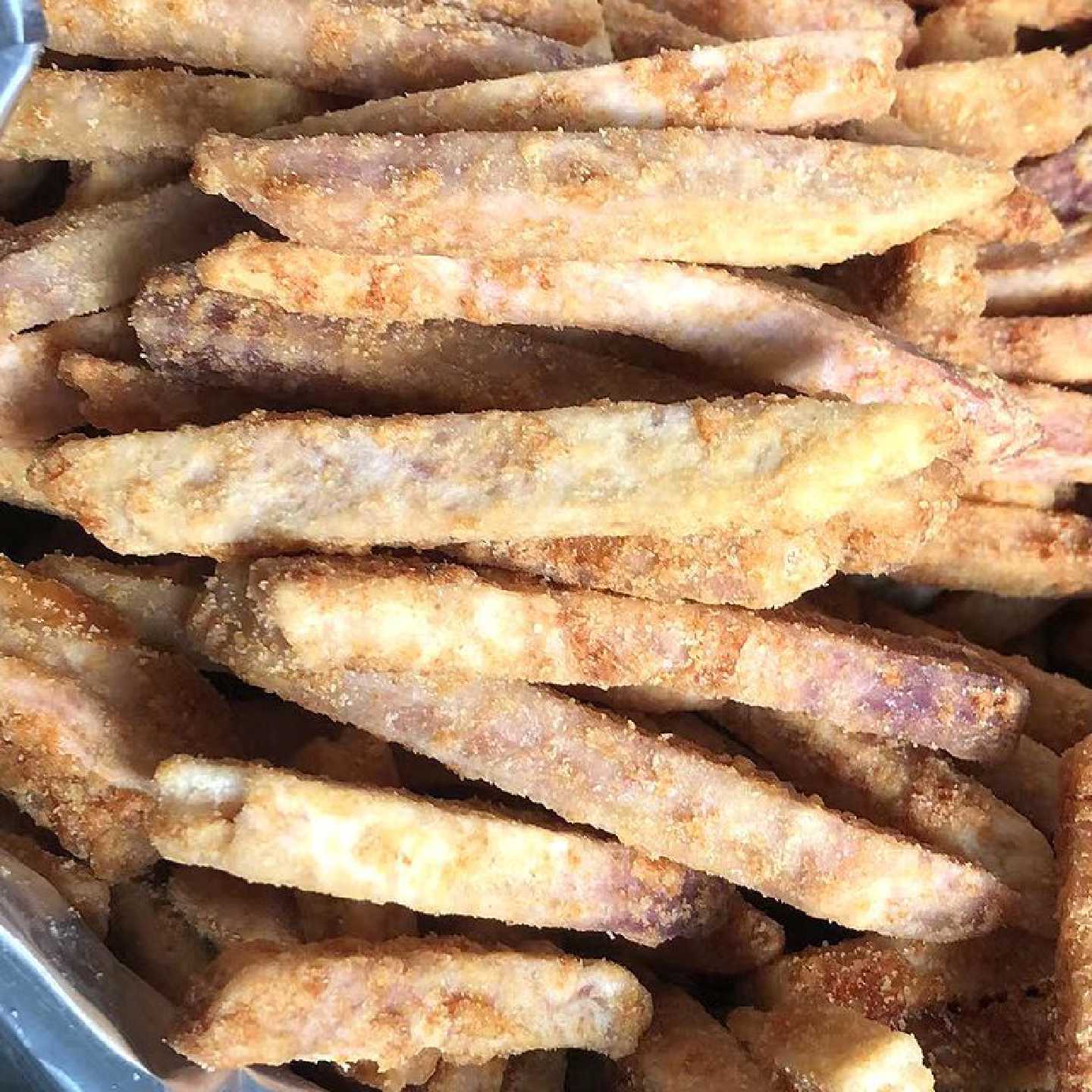 香薯爷蟹黄味芋头条即食香葱味香芋条香脆追剧休闲解馋芋头干零食