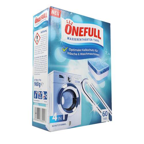 ONEFULL洗衣机泡腾片洗衣机槽清洗剂滚筒专用清洁剂强力除垢杀菌