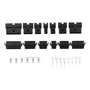 SM对插壳SM2.54接插件2P/3/6/8/10P公母对插壳+端子簧片2.54mm