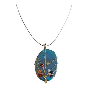 Vintage古着Bohemian Divine Tree项链