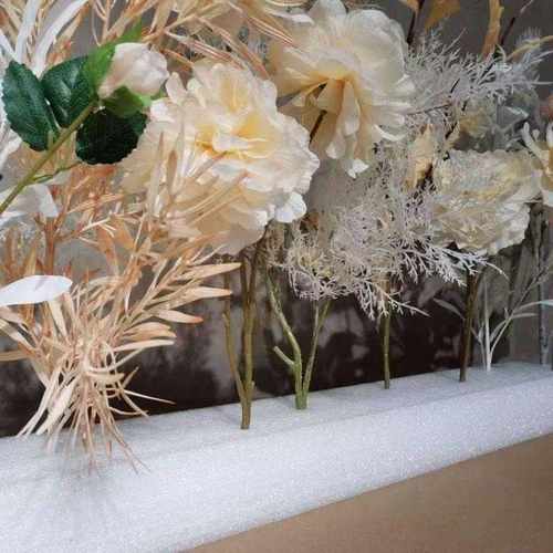 新疆包邮插画泥婚庆插花板高密度泡沫珍珠棉花泥多颜色可选泡沫板