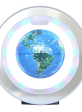 磁悬浮地球仪摆件发光小夜灯