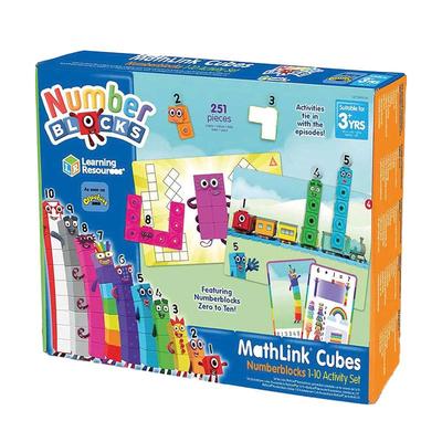 数字积木方块国产numberblocks正方体数学教具儿童益智拼搭玩具