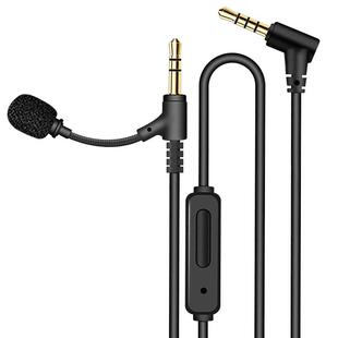 3.5MM音频线带麦克风头戴式蓝牙耳机连接手机笔记本电脑aux转接线